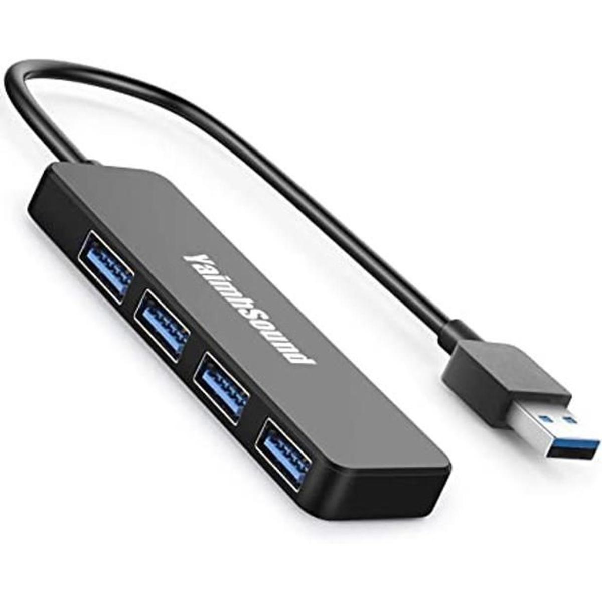 Hub USB 3.0 de 4 puertos divisor USB TSound para laptop