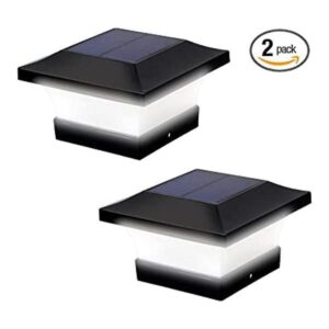 TSUN Luces solares luces solares impermeables para postes_1