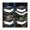 TSUN Luces solares luces solares impermeables para postes_3