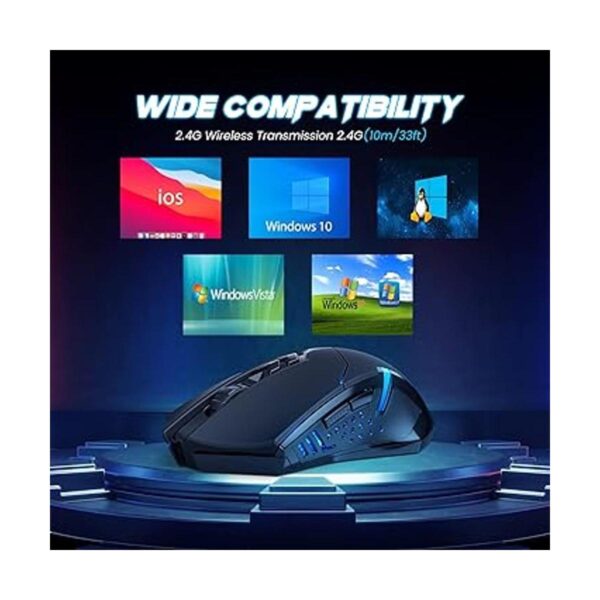 Mouse inalámbrico para juegos mouse USB inalámbrico para