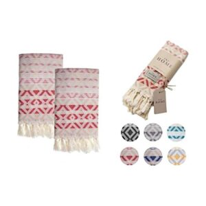 TI Home Juego de 2 toallas de mano turcas 16.0 x 39.8_1