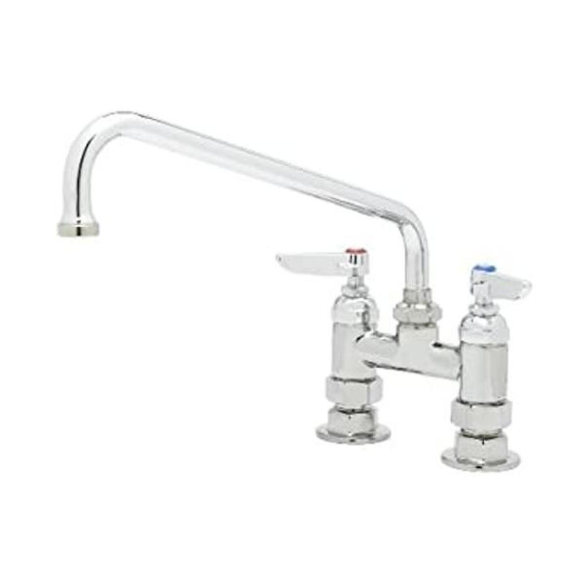 T y S latón tsb226 4 centerset deckmount mezcla llave con