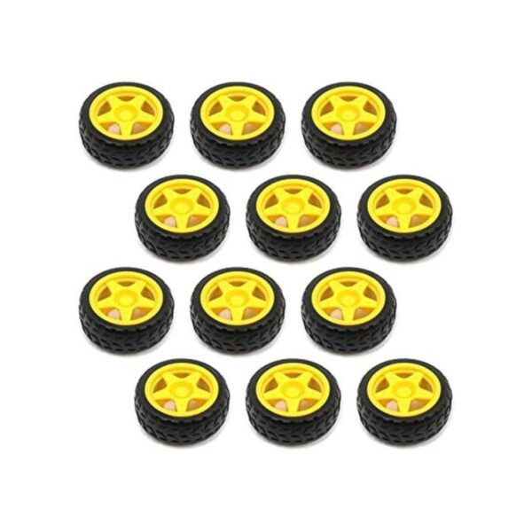 Tulead Ruedas de plástico para neumáticos de juguete_1