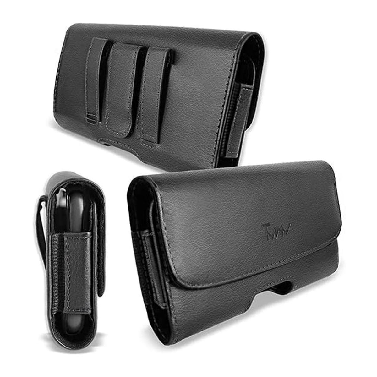 TMAN Funda de piel para Samsung Galaxy A21 funda de