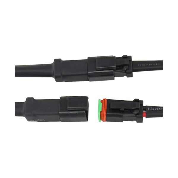 Juego de 2 cables DT de 2 pines macho hembra para luces_3