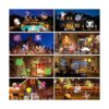 Syslux Luz de proyector de Navidad 16 luces LED de alta_6