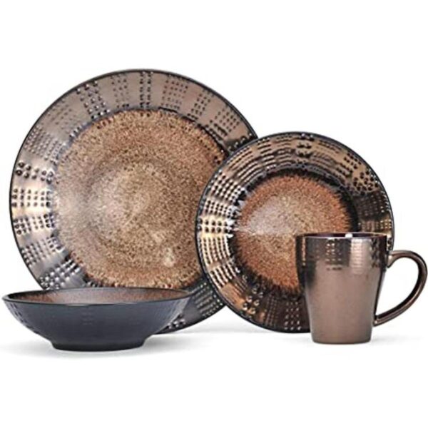 Mikasa Gourmet Basics juego de vajilla de 16 unidades_1