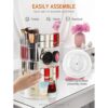 Syntus Organizador de maquillaje giratorio de 360