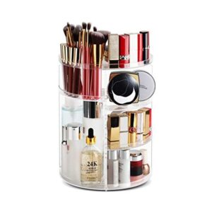 Syntus Organizador de maquillaje giratorio de 360
