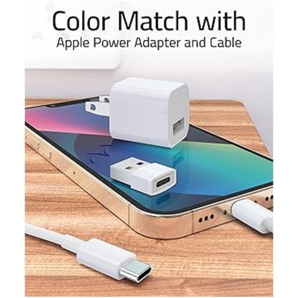 Syntech Paquete de 4 adaptadores USB a USB C convertidor_3