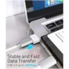 Syntech Paquete de 4 adaptadores USB a USB C convertidor_4