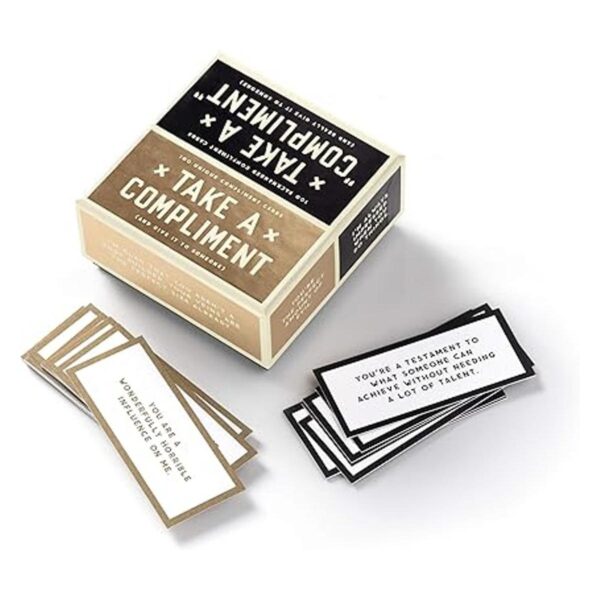 Brass Monkey Take a Compliment Card Set incluye 100_2