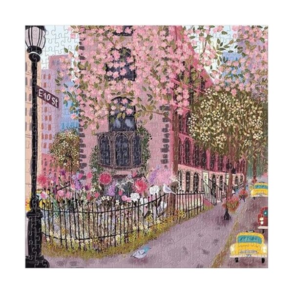 Blooming Streets Rompecabezas de 500 piezas de Galison