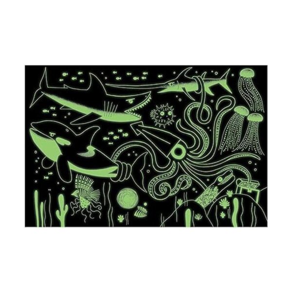 Ocean Predators 100 piezas brillan en la oscuridad_3