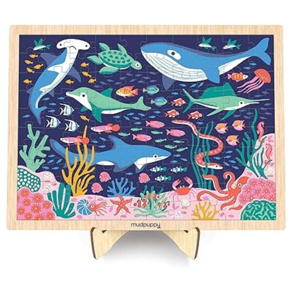 Ocean Life Puzzle de madera 100 piezas_2