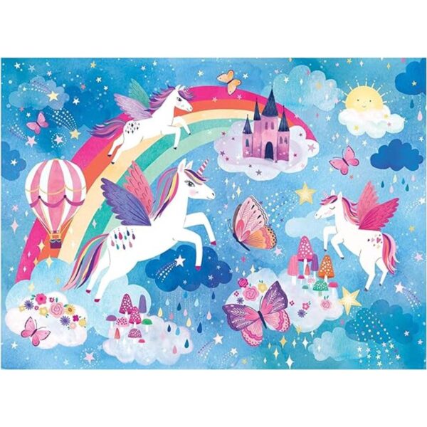 Mudpuppy Unicorn Dreams Rompecabezas para raspar y_5