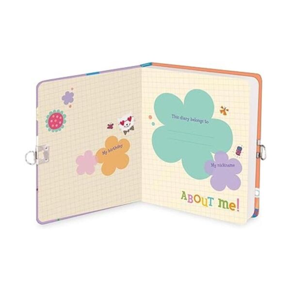 Diario con llavero Peaceble Kingdom para niños 6.25_2