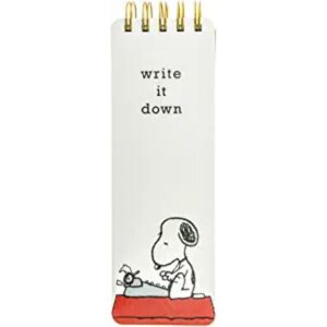 Graphique Peanuts Snoopy Diario para máquina de escribir_1