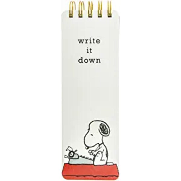 Graphique Peanuts Snoopy Diario para máquina de escribir_1