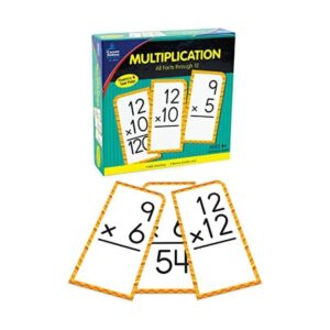 Tarjetas Carson Dellosa para multiplicar para grados 25_1
