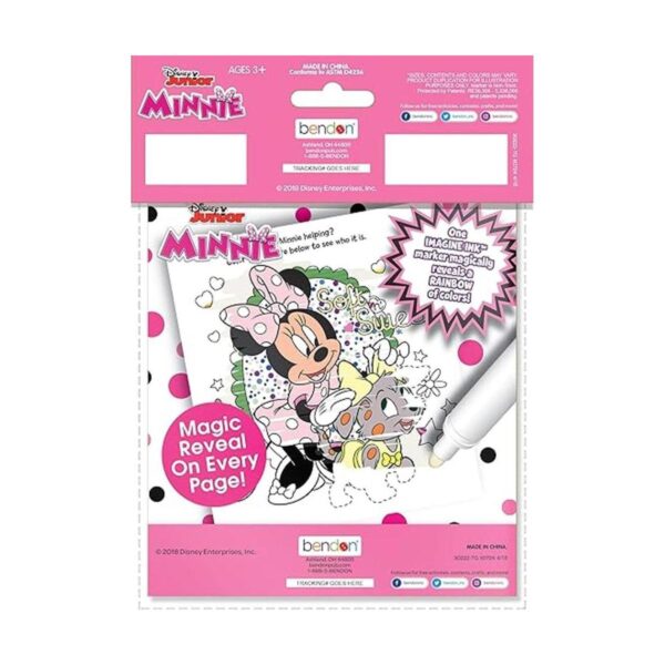 Bendon Minnie Mouse Imagine 30222TG Libro de tinta para_3