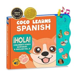 Coco Learns Spanish Vol. 2 Libro musical español y_1
