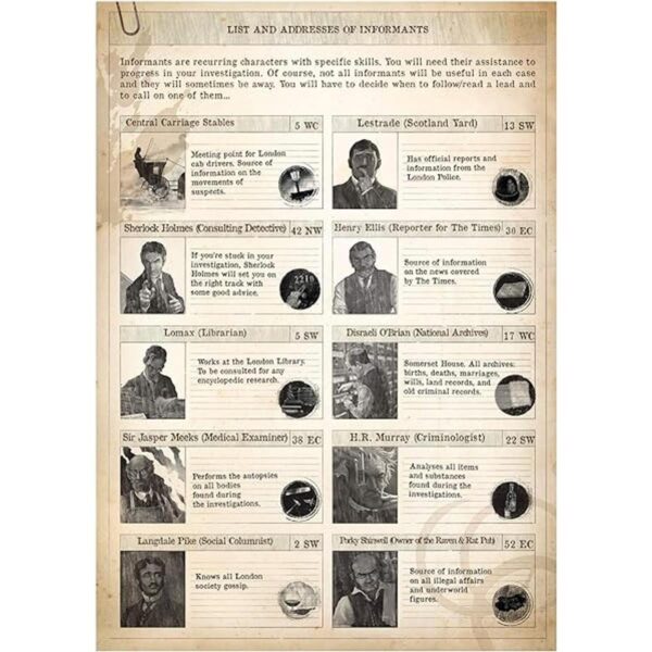 Sherlock Holmes Consulting Detective Juego de mesa The_4