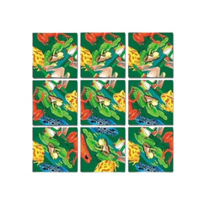 Scramble Squares Frogs Rompecabezas desafiante de 9_1