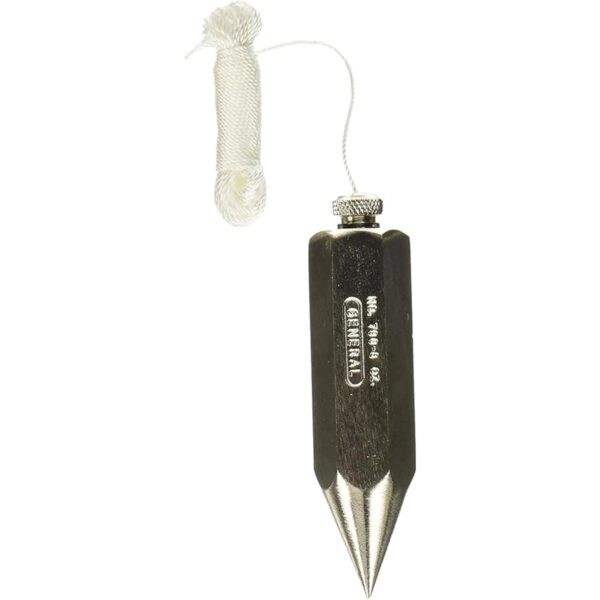 General Tools Instruments plomada de acero hexagonal de_1