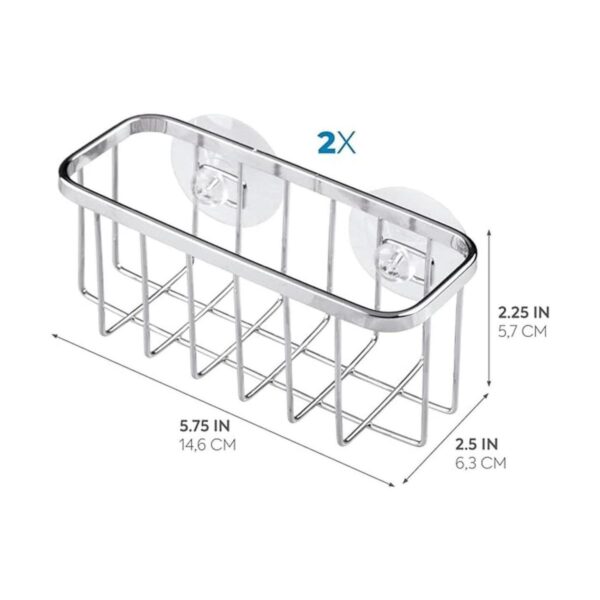 InterDesign Gia ventosa para cocina Acero inoxidable_3