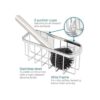 InterDesign Gia ventosa para cocina Acero inoxidable_5