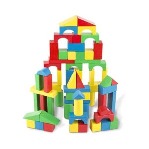 Melissa Doug Juego de bloques de madera_1