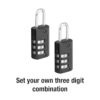 Master Lock 646T Establece tu propia cerradura de equipaje_4