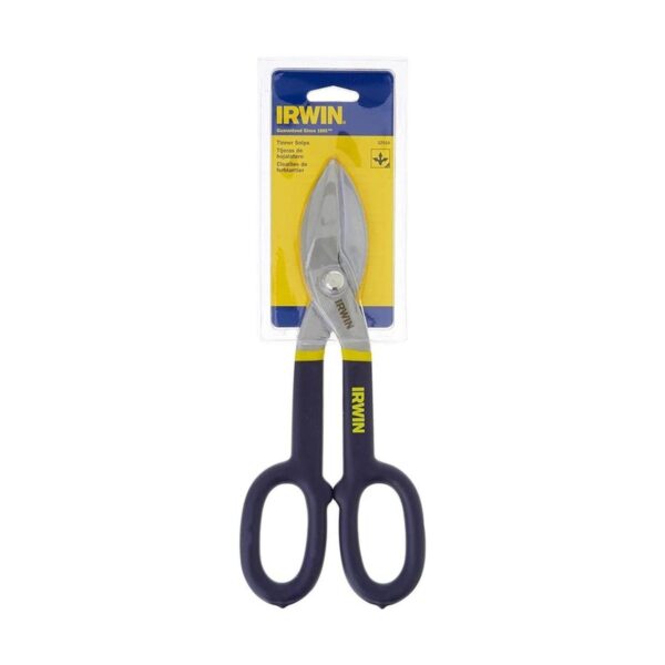 IRWIN Tools 22010 Tijeras de hojalata hoja plana 10.0_2
