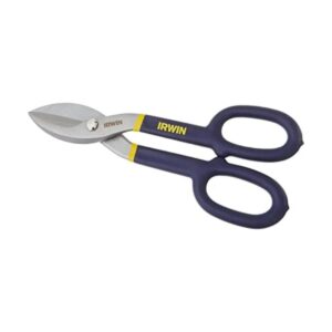 IRWIN Tools 22010 Tijeras de hojalata hoja plana 10.0_1