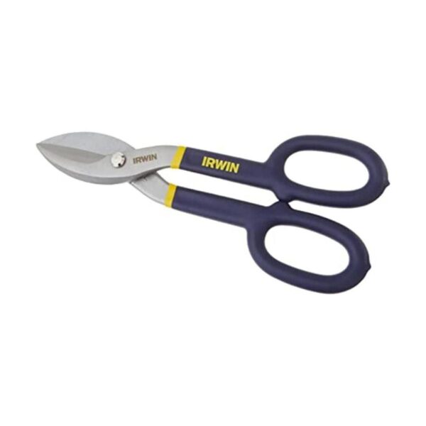 IRWIN Tools 22010 Tijeras de hojalata hoja plana 10.0_1
