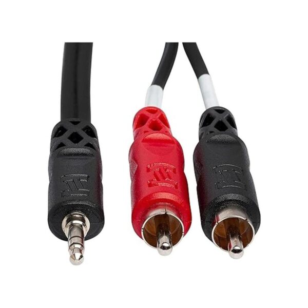 Hosa CMR206 0.138 in TRS a doble RCA cable de ruptura_4
