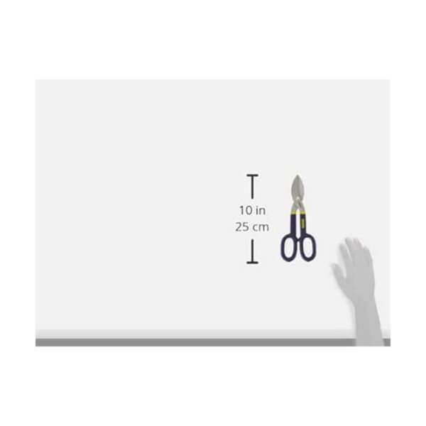 IRWIN Tools 22010 Tijeras de hojalata hoja plana 10.0_6