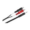 Hosa CMR206 0.138 in TRS a doble RCA cable de ruptura_2