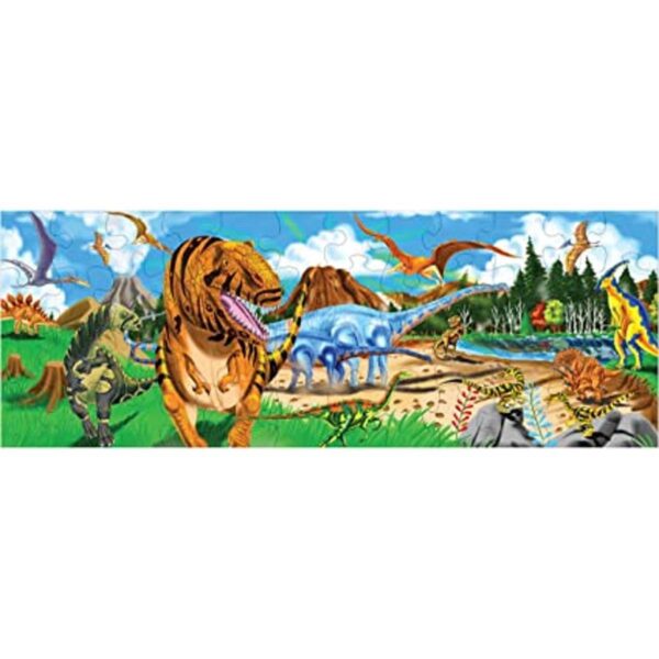 Melissa Doug Land of Dinosaurs Rompecabezas diseño de_1