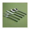 Gourmet Settings Silver Tear 20 piezas set de cubertería