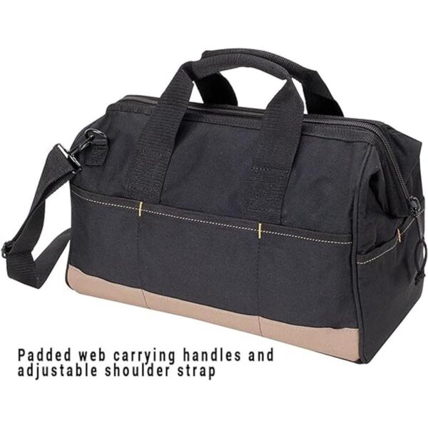 CLC Custom Leathercraft 1165 bolsa grande de boca ancha_2