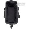 CLC Custom Leathercraft 1165 bolsa grande de boca ancha_4