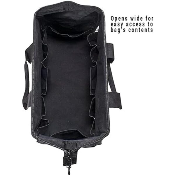 CLC Custom Leathercraft 1165 bolsa grande de boca ancha_4