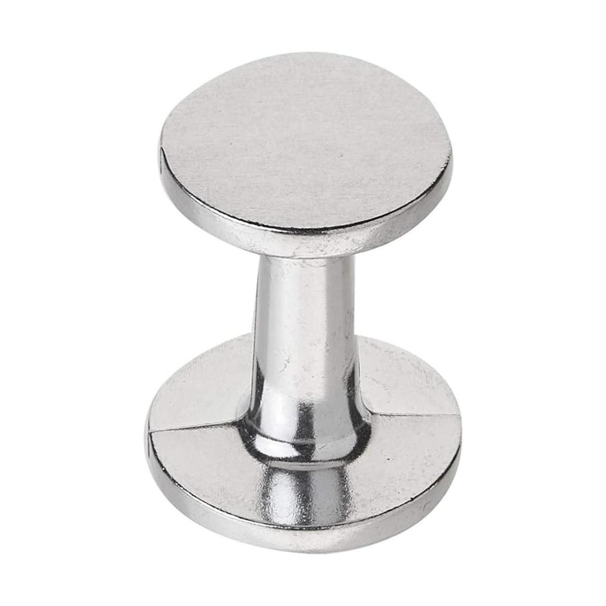 RSVP Terrys Tamper para espresso Paquete de 1 Plateado