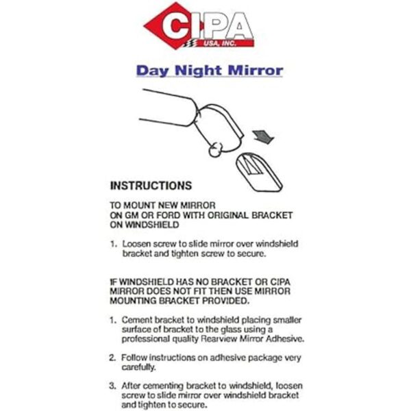 Espejo retrovisor de CIPA para día y noche_2