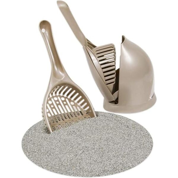 Booda ScoopN Hide Litter Scoop Titanio_4