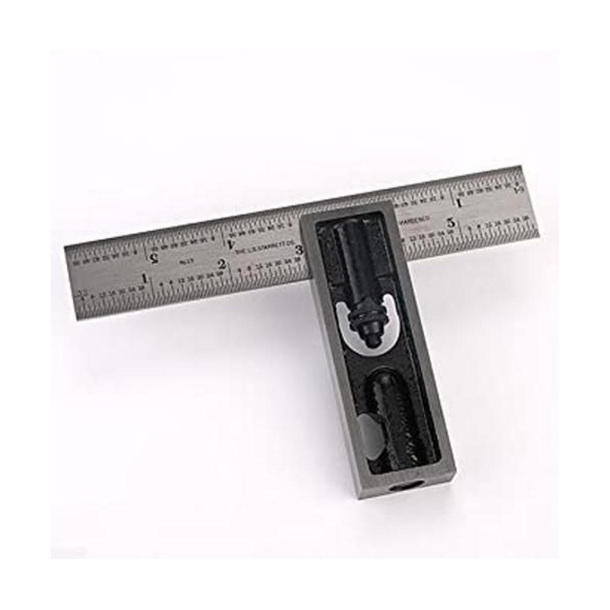 Starrett Cuadrado doble 13C de 6 pulgadas con hoja