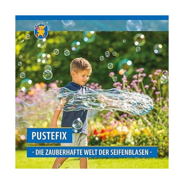 PUSTEFIX Anillo de muchas burbujas gigantes y set de_2