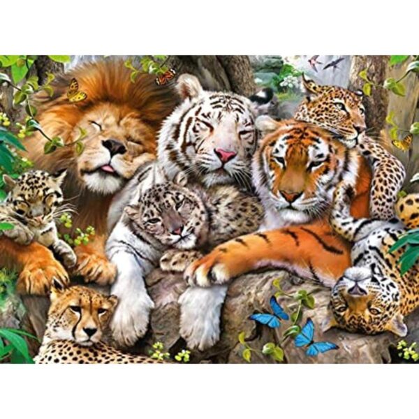 Ravensburger Rompecabezas de 200 piezas para niños Big Cat_1